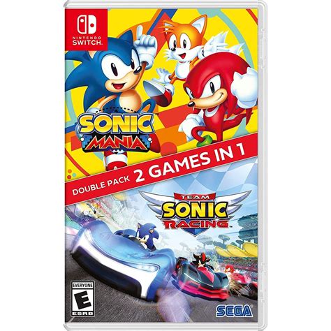 Sonic Mania & Team Sonic Racing Ultimate Game Pack - Nintendo Switch ...