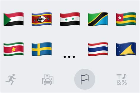 Emoji Meanings Chart Flags