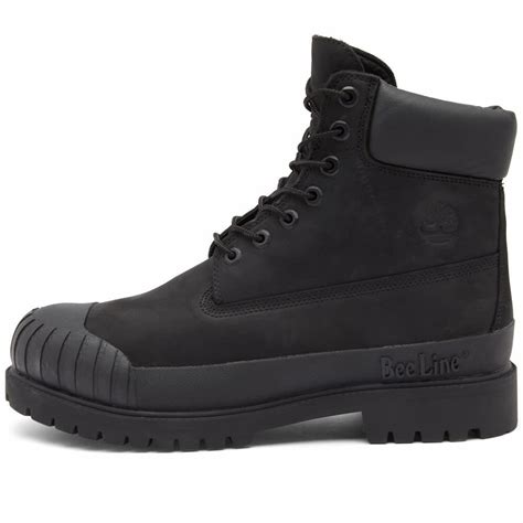 Timberland X Bee Line Premium 6 Waterproof Boot In Black Timberland