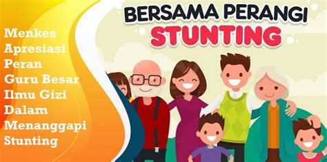 Menkes Apresiasi Peran Guru Besar Ilmu Gizi Dalam Menanggapi Stunting