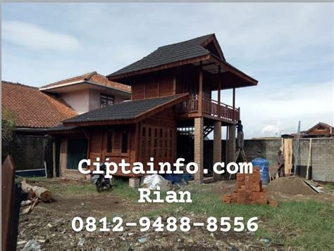 Jual Rumah Kayu Knockdown Murah Di Cikaret Sukabumi CIPTAINFO