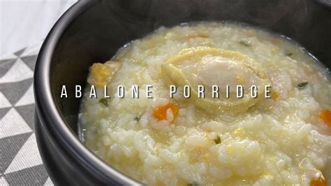 Abalone Porridge 전복죽 Youtube