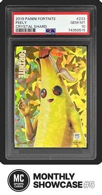 PEELY PSA 10 2019 PANINI FORTNITE USA SERIES 1 233 CRYSTAL SHARD SSP