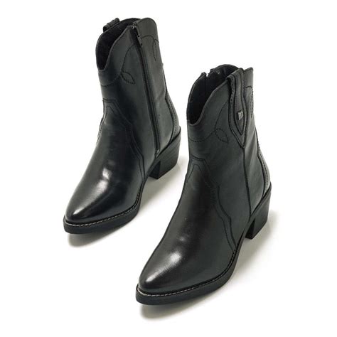 BOTIN CAMPERO PIEL TEO C53879 NEGRO MUSTANG Calzados Escala