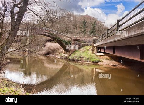 The Three Bridges At Glaisdale North Yorkshire England UK The