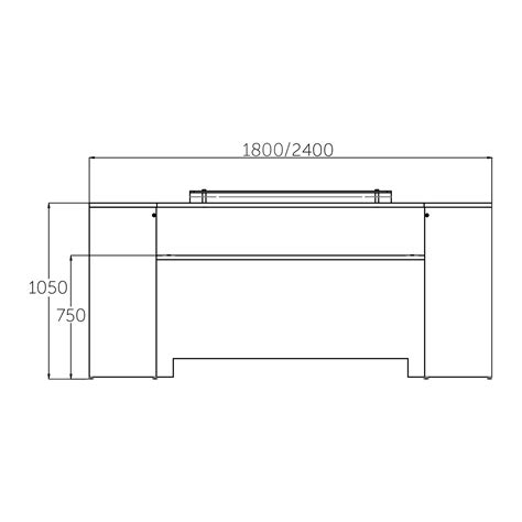 Reception Table 4 - Featherlite Furniture