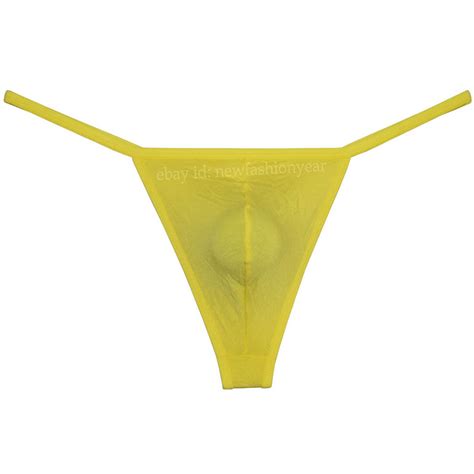 Men Sexy String Bikini Tangas Guys Modal Stretchy T Back Briefs Thong Underwear Ebay