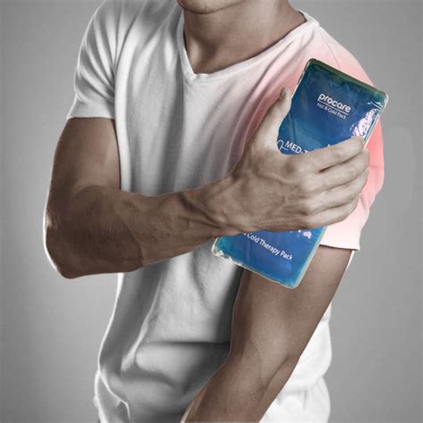 Procare Hot And Cold Gel Pack Ice Pack For Knee Solder Back Injuries Micro Woven Heating Pad