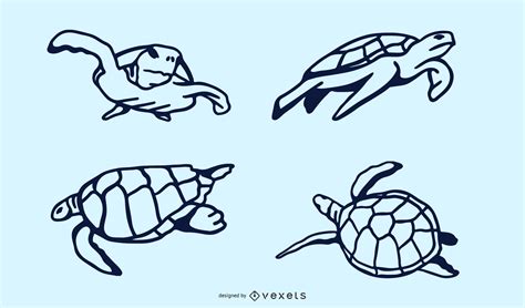 Doodles Sea Turtle