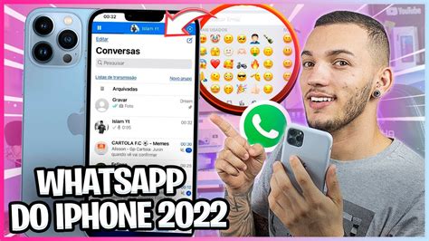 Novo Como Deixar O Whatsapp Igual Do Iphone Pro Max Novos