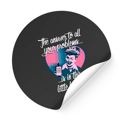 I Love Lucy - Vitameatavegamin - I Love Lucy - Stickers sold by Greg ...