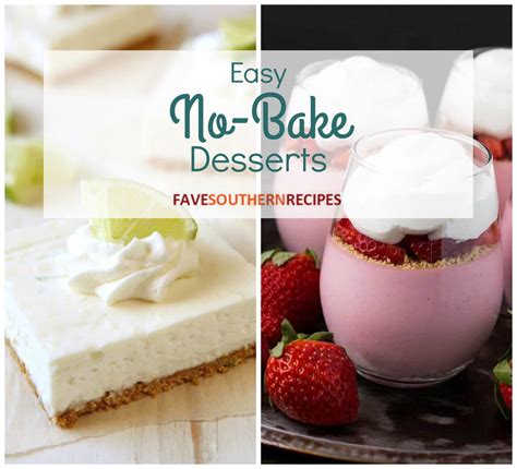 No-Bake Dessert: 13 Easy No-Bake Recipes | FaveSouthernRecipes.com