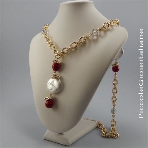 Mallorca Pearl Necklace Chain Necklace Handmade Necklace Fashion