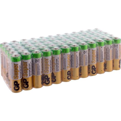 Батарея GP Super, AA (LR06/15А), 1.5V, 60 шт. (15A-2CRVS60) - купить с ...