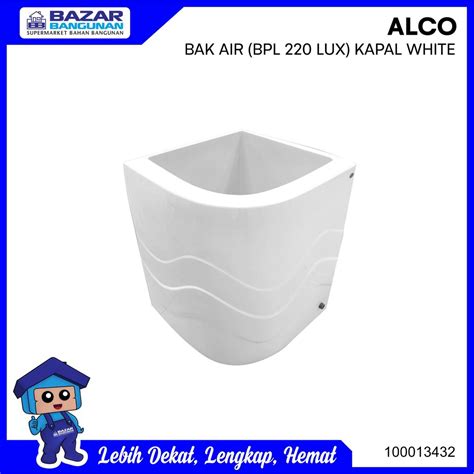 Jual Alco Bak Air Mandi Sudut Luxury Fiber Glass 220 Liter 220 Ltr