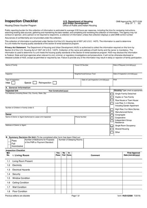 Form Hud 52580 Fill Out Sign Online And Download Fillable Pdf Templateroller