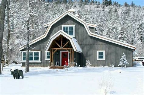 This X Great Plains Gambrel Barn Home Is Customized With Ft