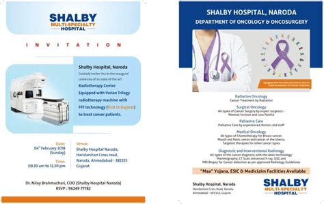 Shalby Hospital Naroda Gets Its State Of The Art Radiotherapy Centre