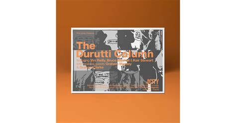 The Durutti Column Manchester In The City 1998 Hand Numbered A3 Poster