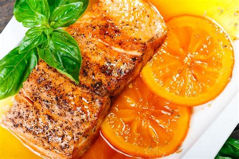 O Melhor Salmão Assado Com Laranja Delicioso E Irresistível