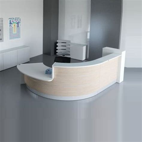 Valencia - Curved reception desk 5 | Ken Rand Partners