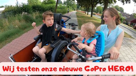 Wij Testen Onze Nieuwe Gopro Hero Vlog Wieisdaan Nl Youtube