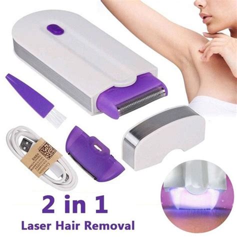 Depilador Elétrico Feminino Recarregável Facial Corporal Shopee Brasil