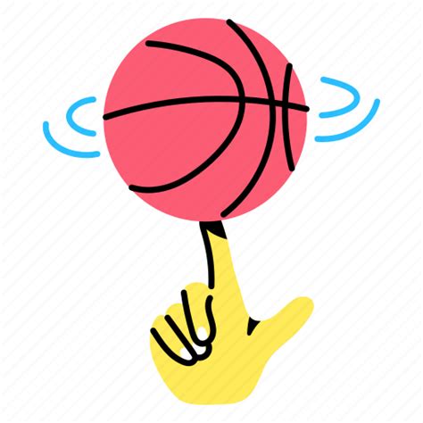 Basketball game, basketball trick, basketball spin, finger spin, basketball sticker - Download ...