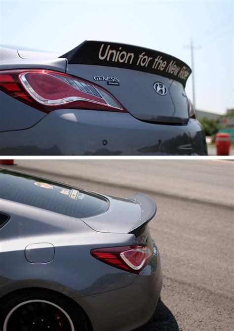 Top Images Hyundai Genesis Coupe Rear Spoiler In Thptnganamst Edu Vn