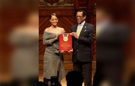 Rihanna Receives Harvard Humanitarian Of The Year Award