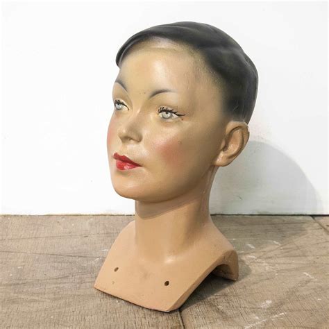 French Mannequin Head Decorative Collective