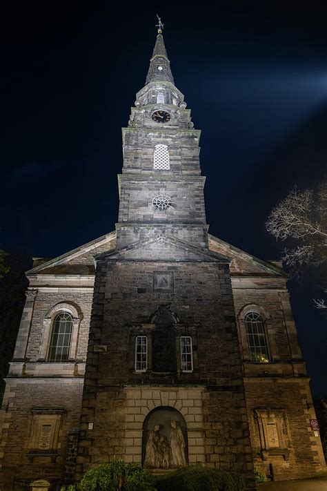 Church Of St Cuthbert At Night In Edinburgh Photograph By Artur Bogacki Fine Art America