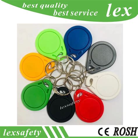 Tk Khz Rfid Secure Gate Remotes Key Fobs With Custom Ring Tags