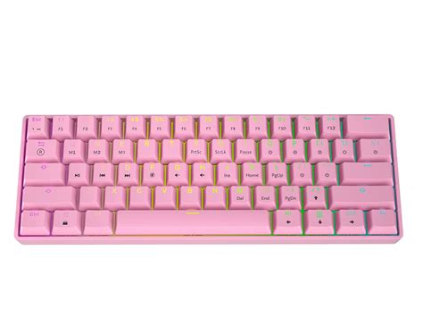 Gk61 Mechanical Gaming Keyboard 61 Keys Multi Color Rgb Illuminated