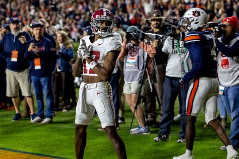 Alabama Survives Auburn’s Upset Bid In Wild Iron Bowl Finish The Washington Post