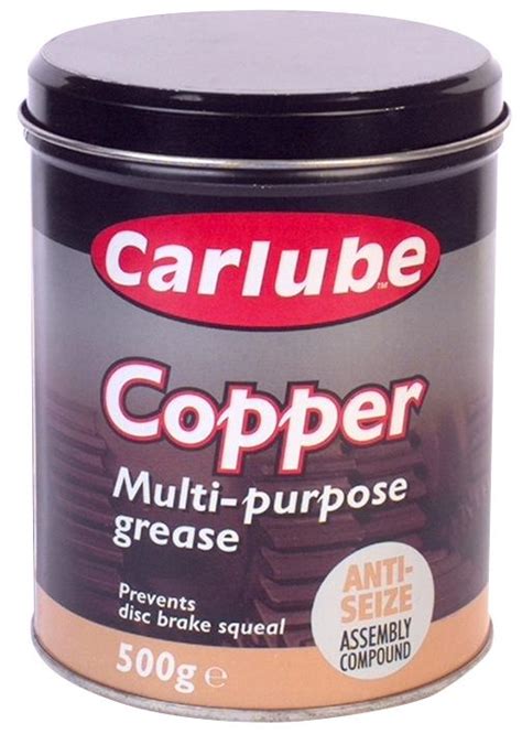 Anti Seize Copper Grease 500g Carlube Cpc