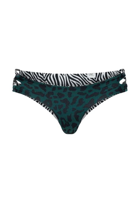 Bay Bikini Bottom Reversible Luipaard Zebra TET Responsible Wear