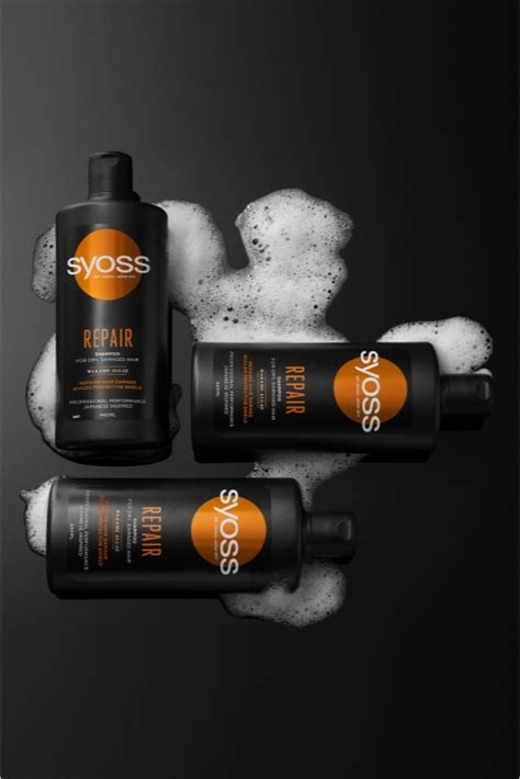 Syoss Repair Regenerating Shampoo For Dry And Damaged Hair Notino Co Uk