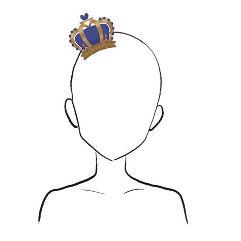 Vtuber Gold Royal Crown Assets 12 Colors Etsy