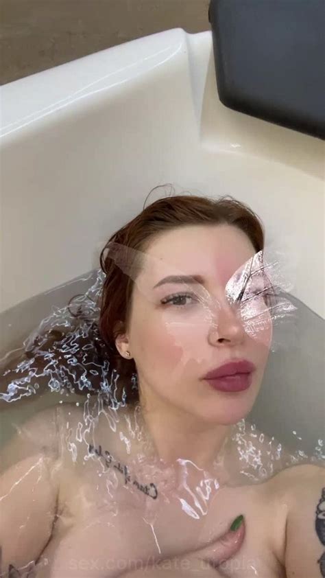 Kate Utopia Bath Time Bath Wet Nude Boobs Tits