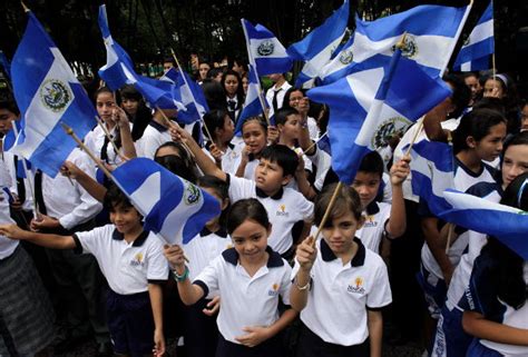 Celebración de la independencia en El Salvador