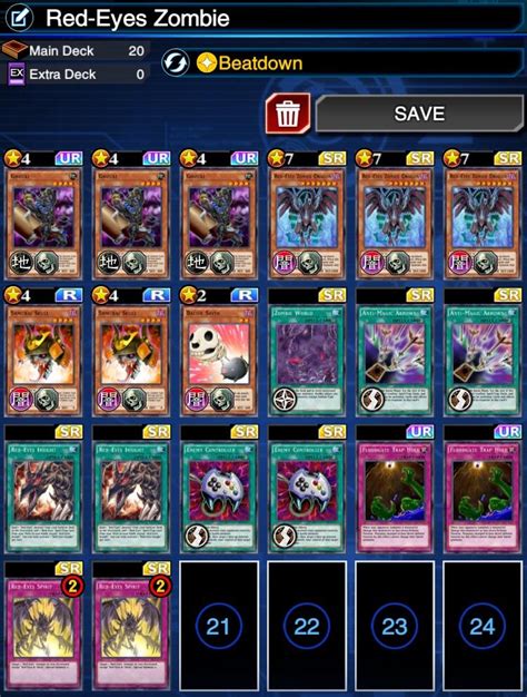 A Standard Red Eyes Zombie Deck How To Improve R DuelLinks