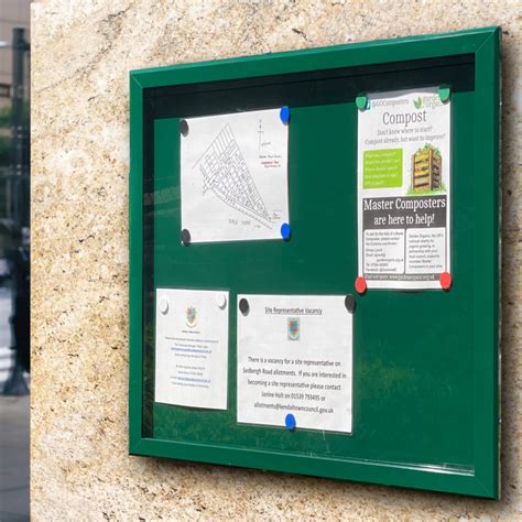 StormGuard Outdoor Wall Mounted Notice Board Noticeboard Company Ireland