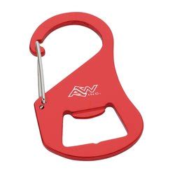 Carry Along Carabiner Bottle Opener C Imprint Ca