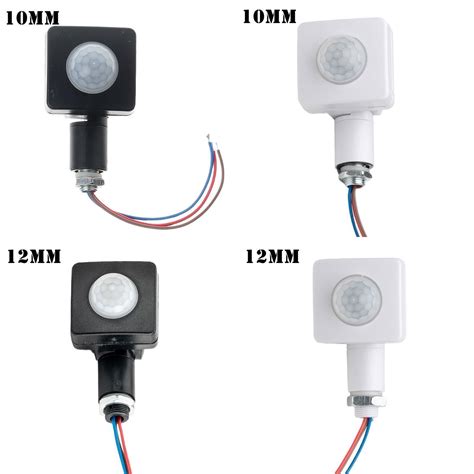 Outdoor Automatic Infrared PIR Motion Sensor Switch For LED Light E9L8