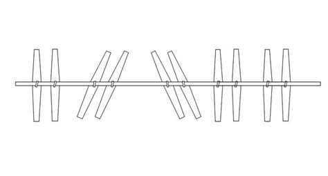 Wardrobe Hanger Details Cad Block In Autocad Dwg File Cadbull