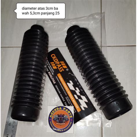 Jual Karet Pelindung Shock Sok Depan Trail Klx Ktm Crf Bahan Mengkilat