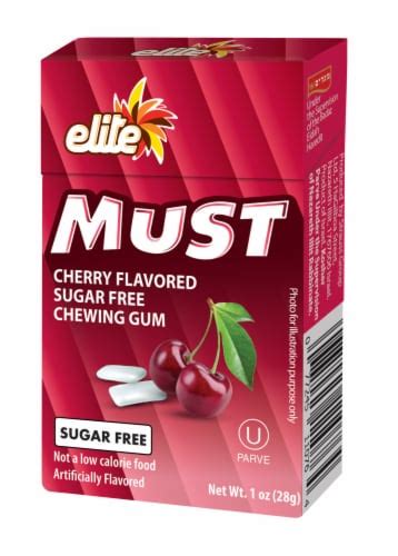 Elite Must Cherry Chewing Gum 20 Ct Harris Teeter