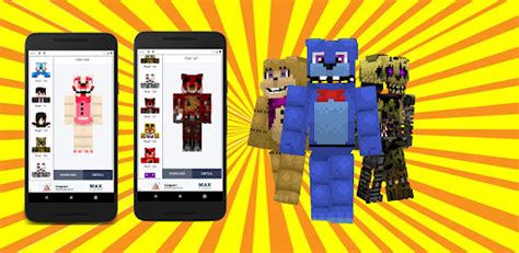 FNAF Skins for Minecraft PE