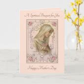 Catholic Mothers Day Spiritual Bouquet Prayers Card | Zazzle